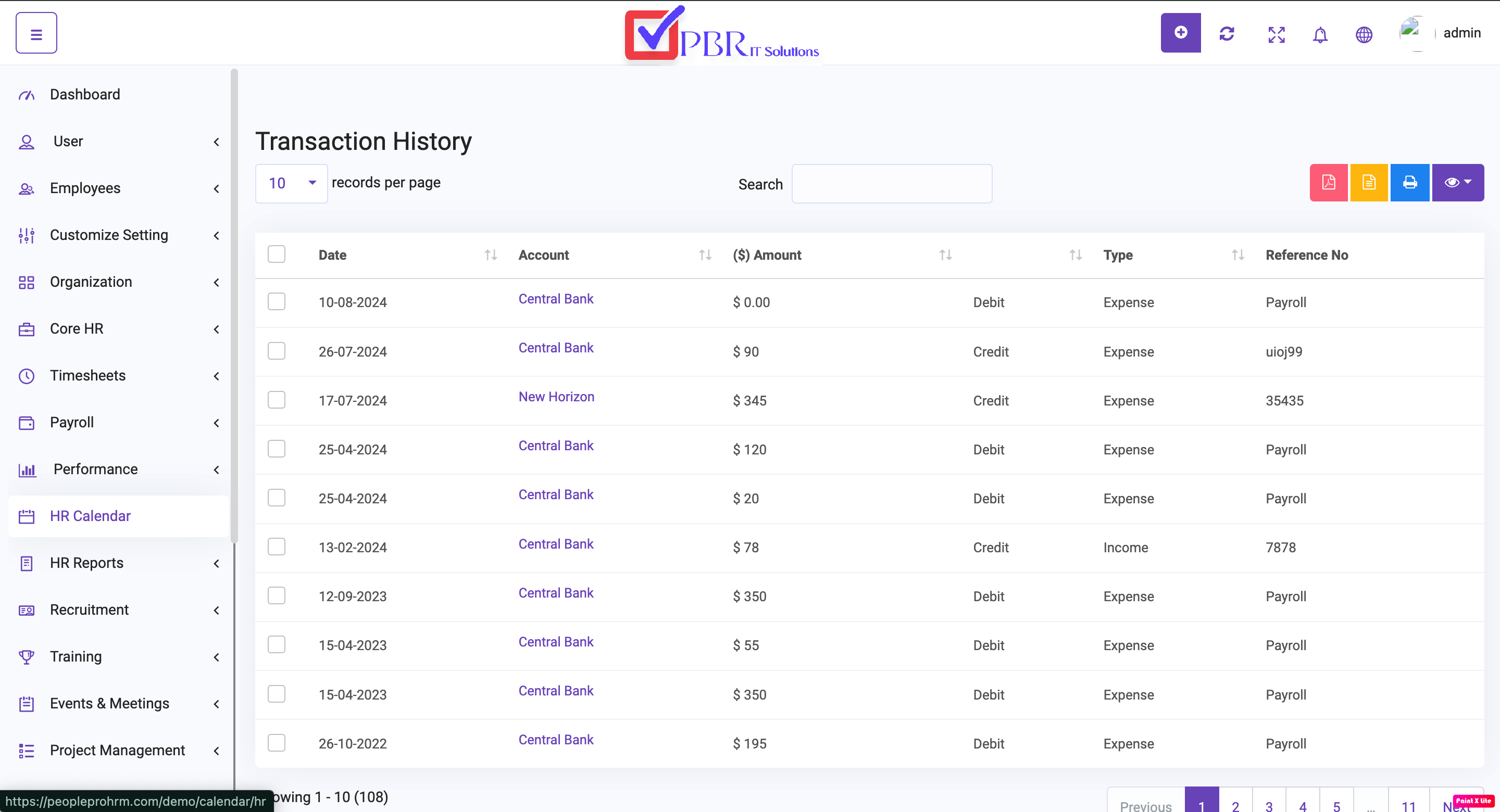 HRMS - HR Management System