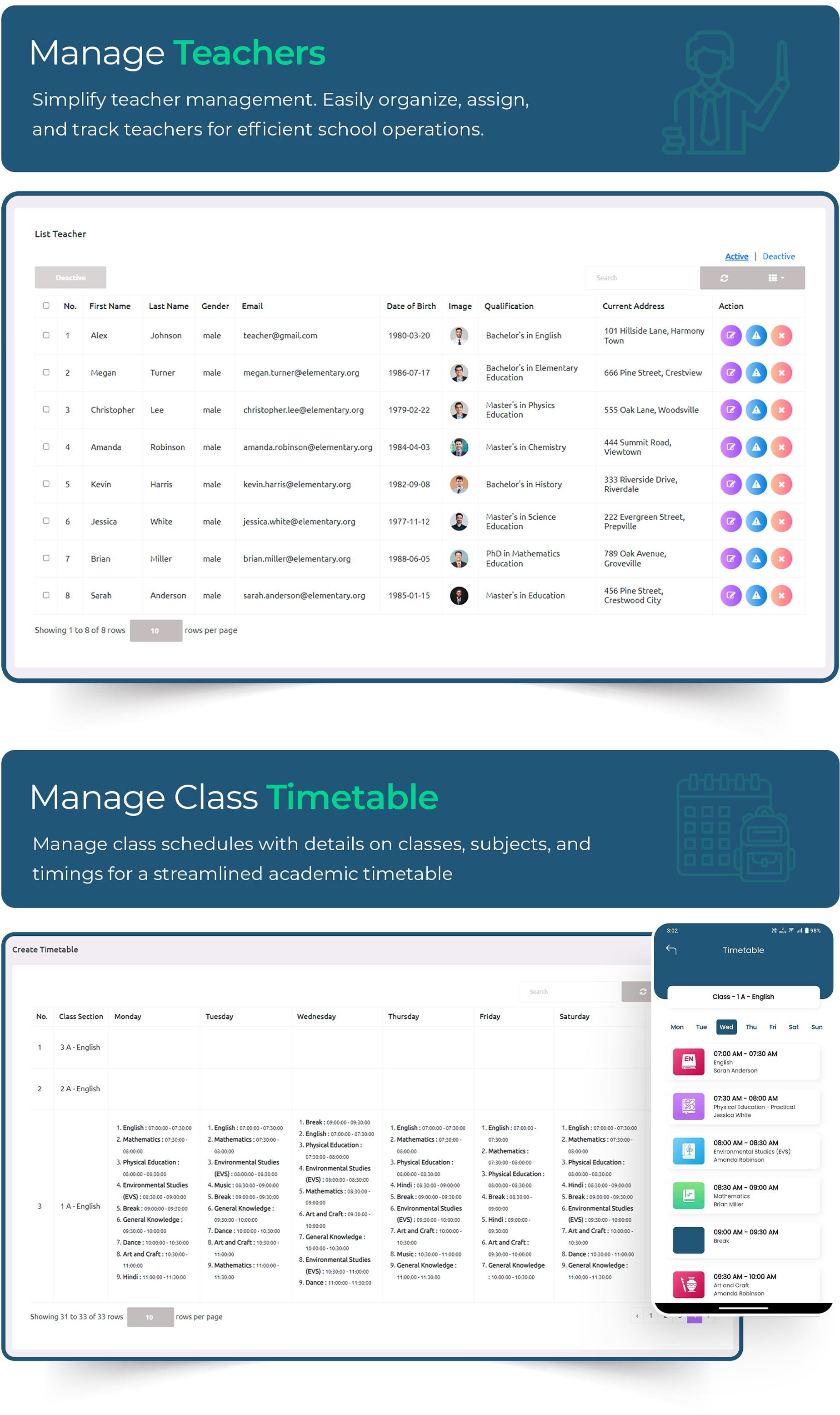 School Management System